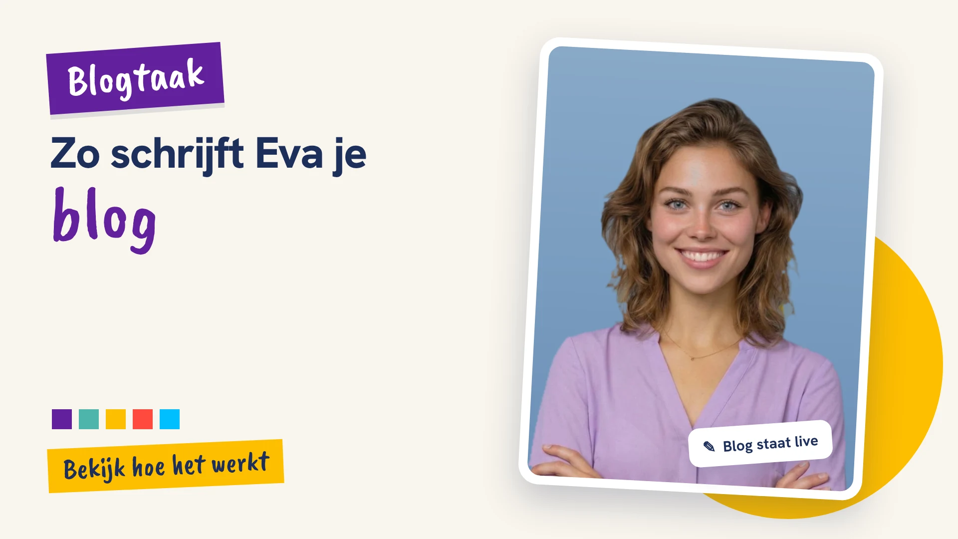 Video: Eva schrijft en plaatst blogs