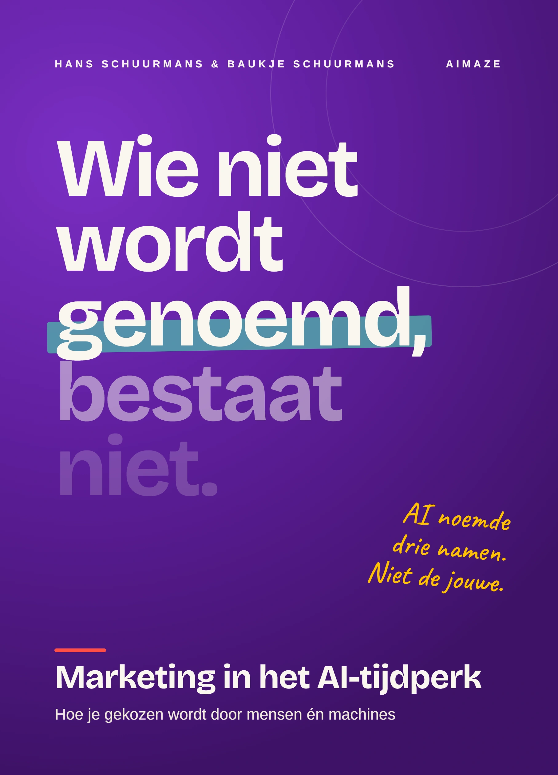 Cover van het boek Marketing in het AI-tijdperk