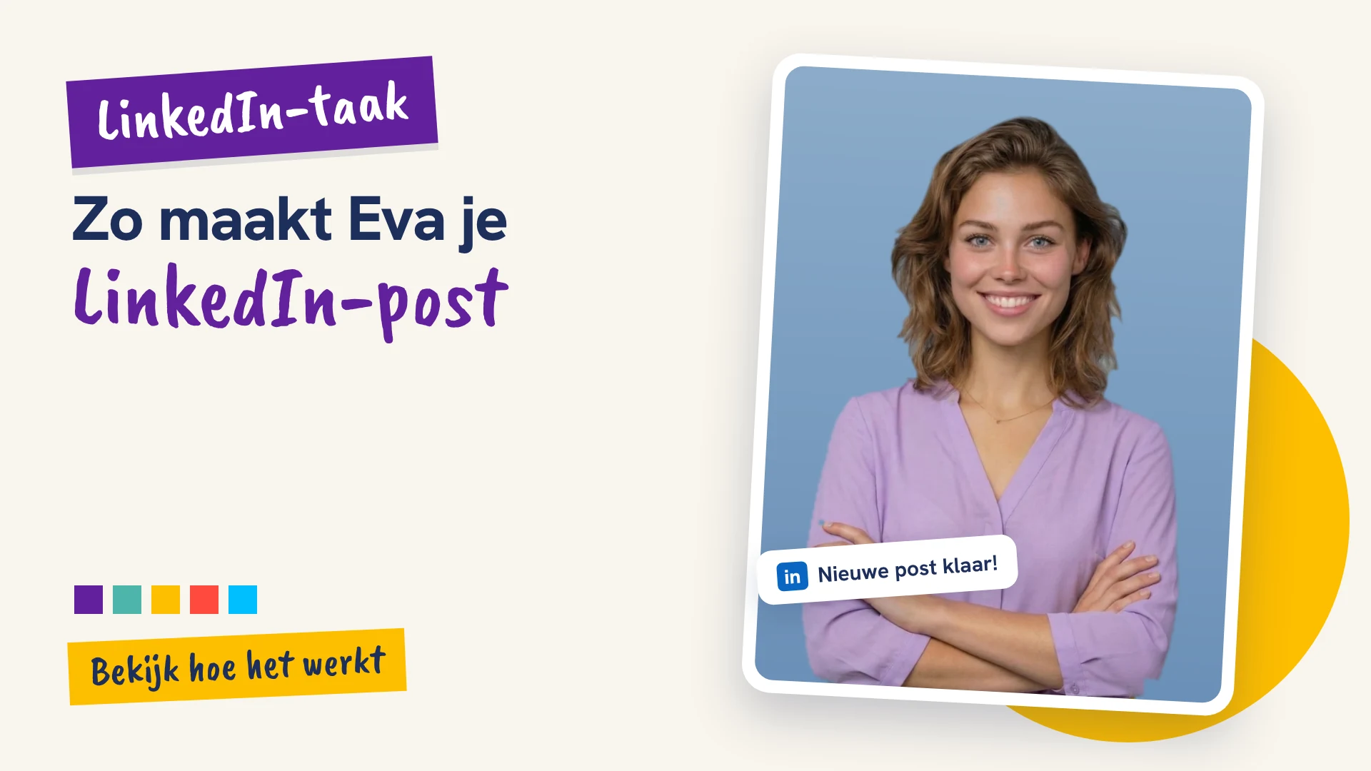 Video: Eva maakt je social media posts